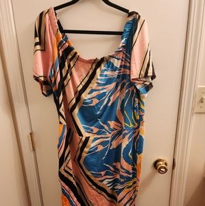 Multi color maxi dress